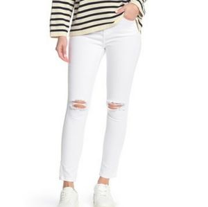 Current/Elliott Distressed Stiletto Jeans